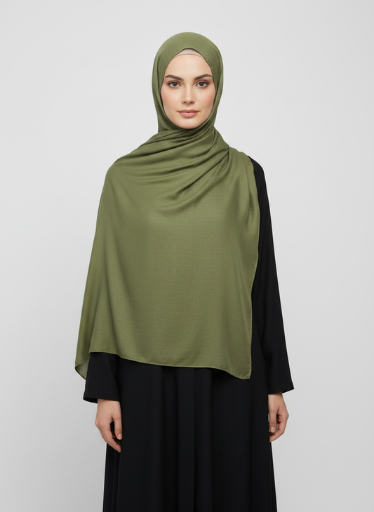 Breathable Viscose Solid Hijabs