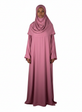 Crepe Material Wide Sleeve Abaya