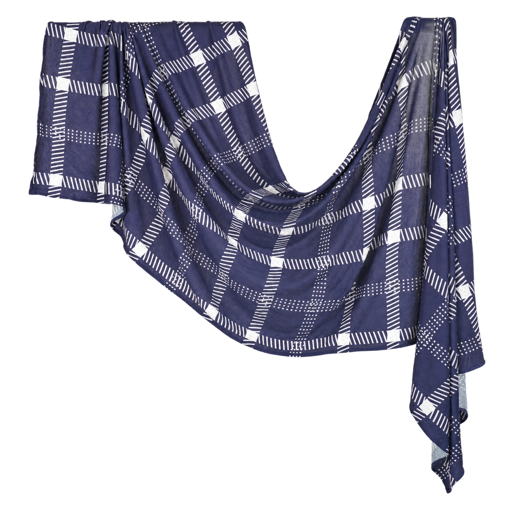 Premium Printed Jersey Hijab JP005 showing the full print and drape