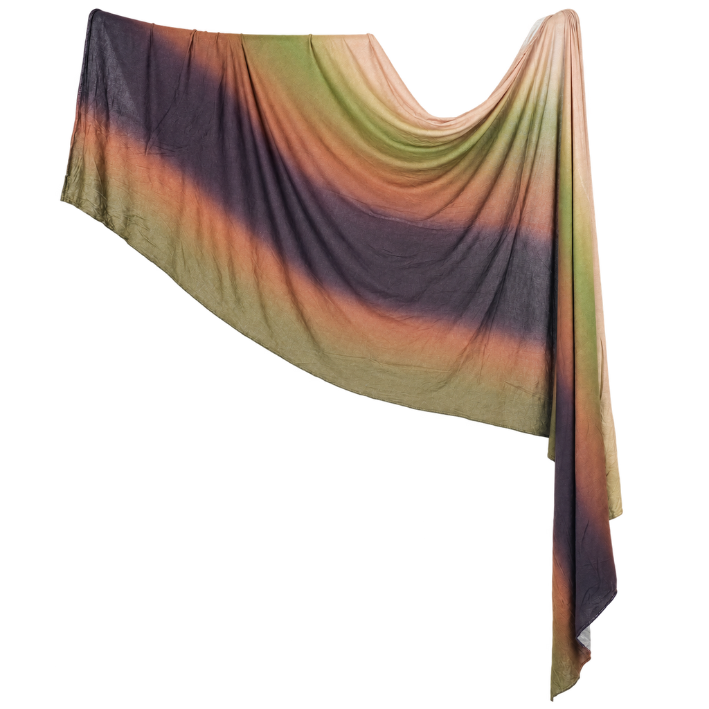 Premium Printed Jersey Hijab JP007 showing the full print and drape