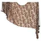 Premium Printed Jersey Hijab JP035 showing the full print and drape
