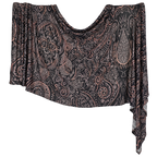 Premium Printed Jersey Hijab JP038 showing the full print and drape