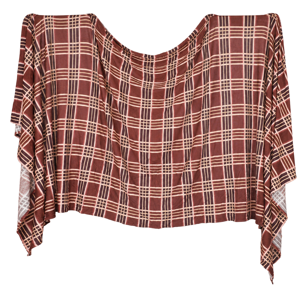 Premium Printed Jersey Hijab JP042 showing the full print and drape