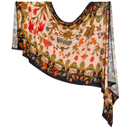 Premium Printed Jersey Hijab PJ063 showing the full print and drape