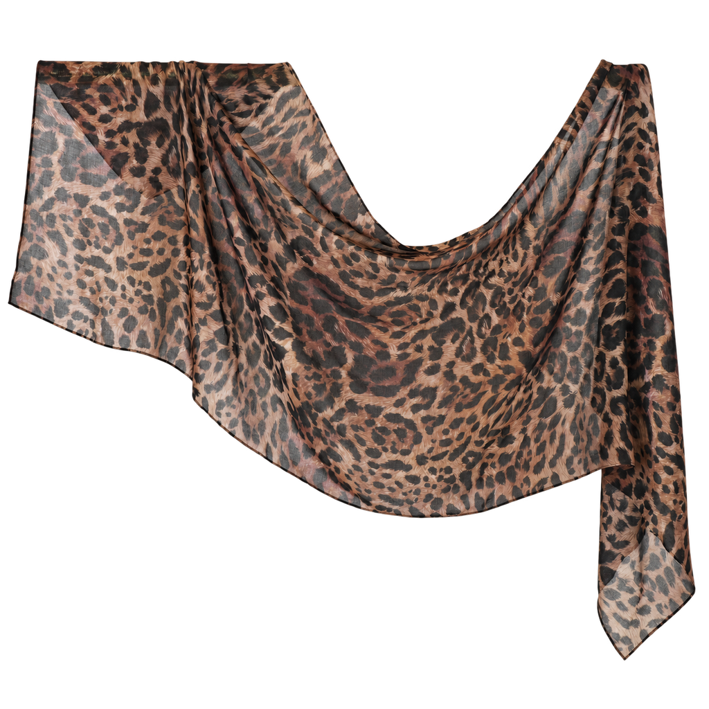 Premium Printed Modal Hijab VI102 showing the full print and drape