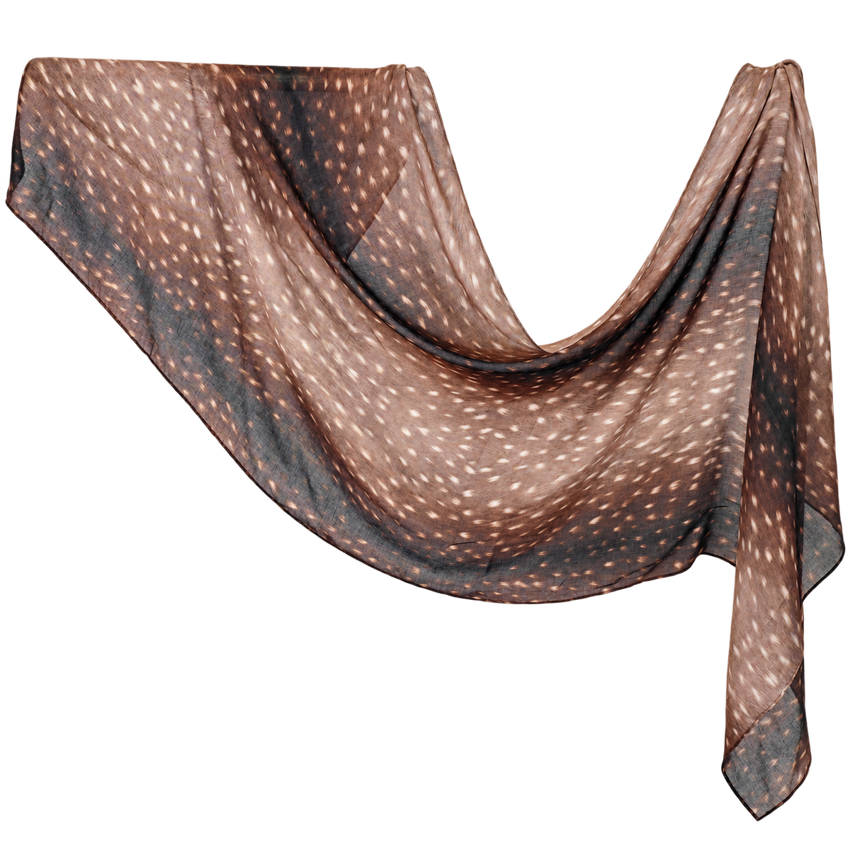Premium Printed Modal Hijab VI106 showing the full print and drape