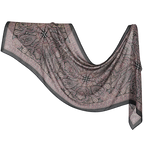 Premium Printed Modal Hijab VI188 showing the full print and drape