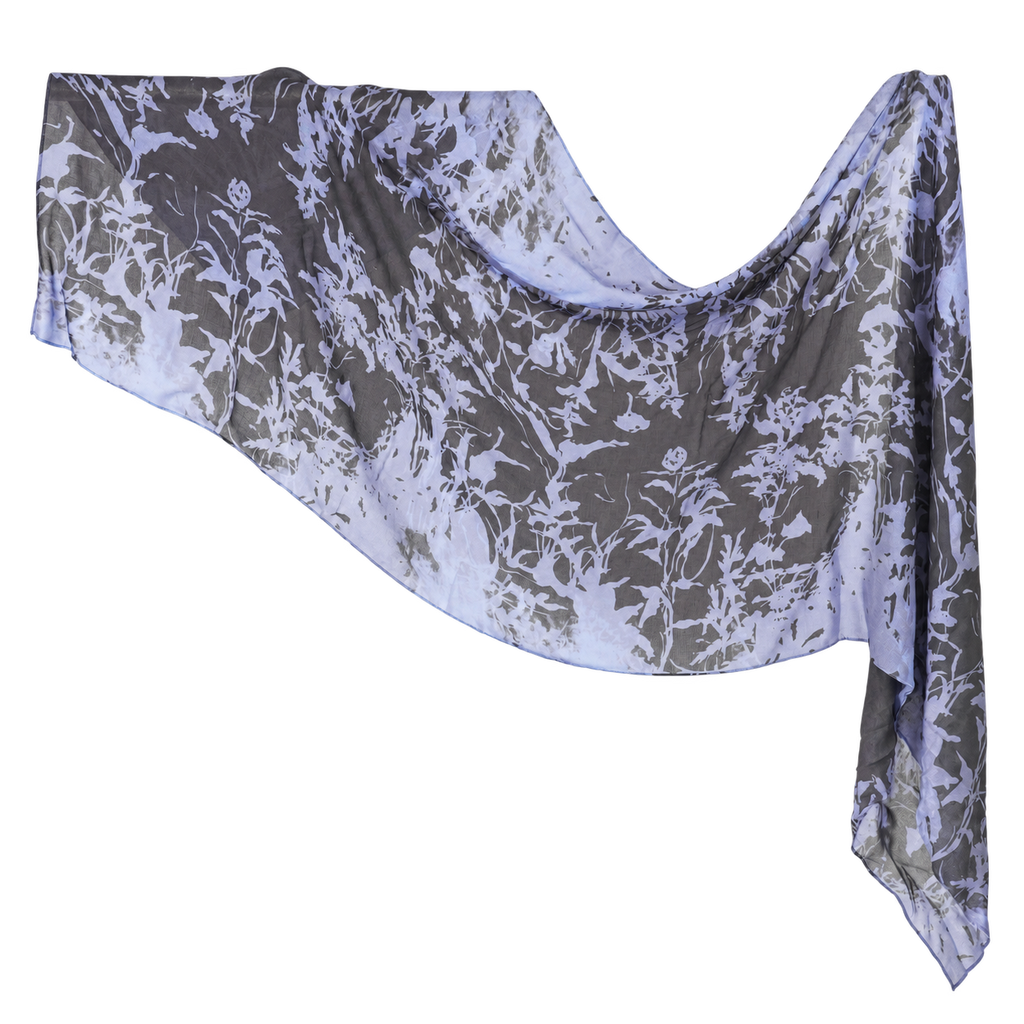 Premium Printed Modal Hijab VI192 showing the full print and drape