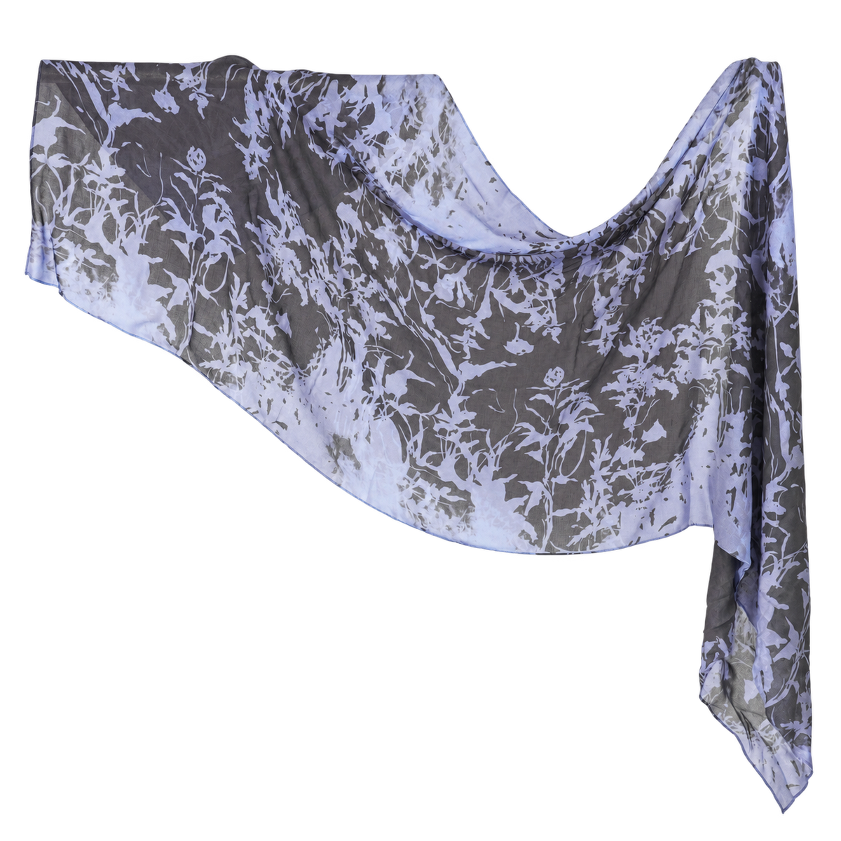Premium Printed Modal Hijab VI192 showing the full print and drape