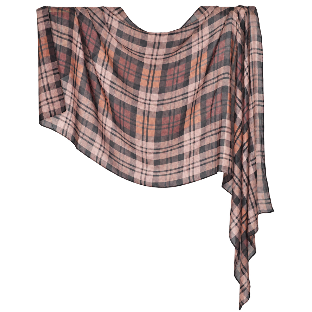 Premium Printed Modal Hijab VI216 showing the full print and drape