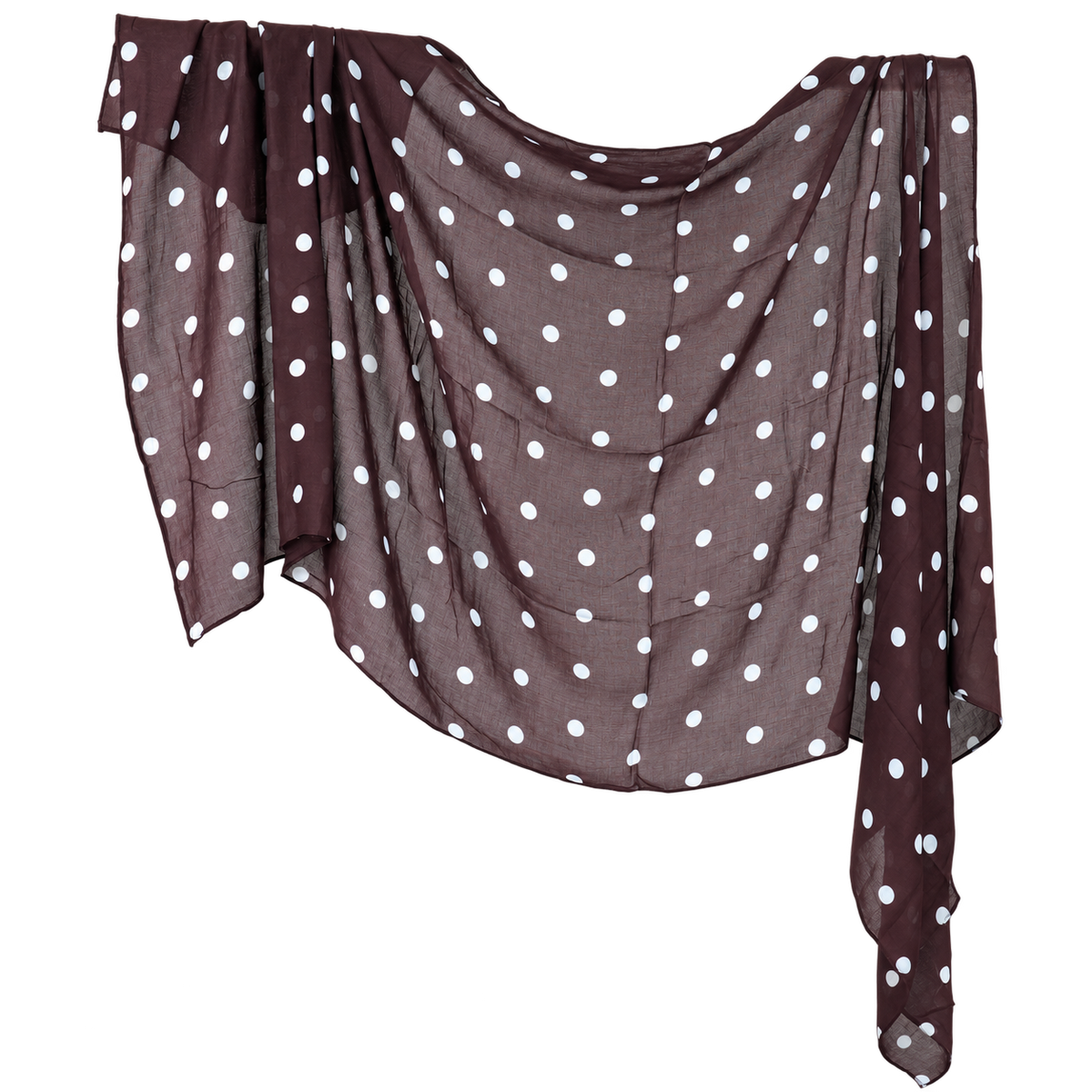Premium Printed Modal Hijab VI315 showing the full print and drape