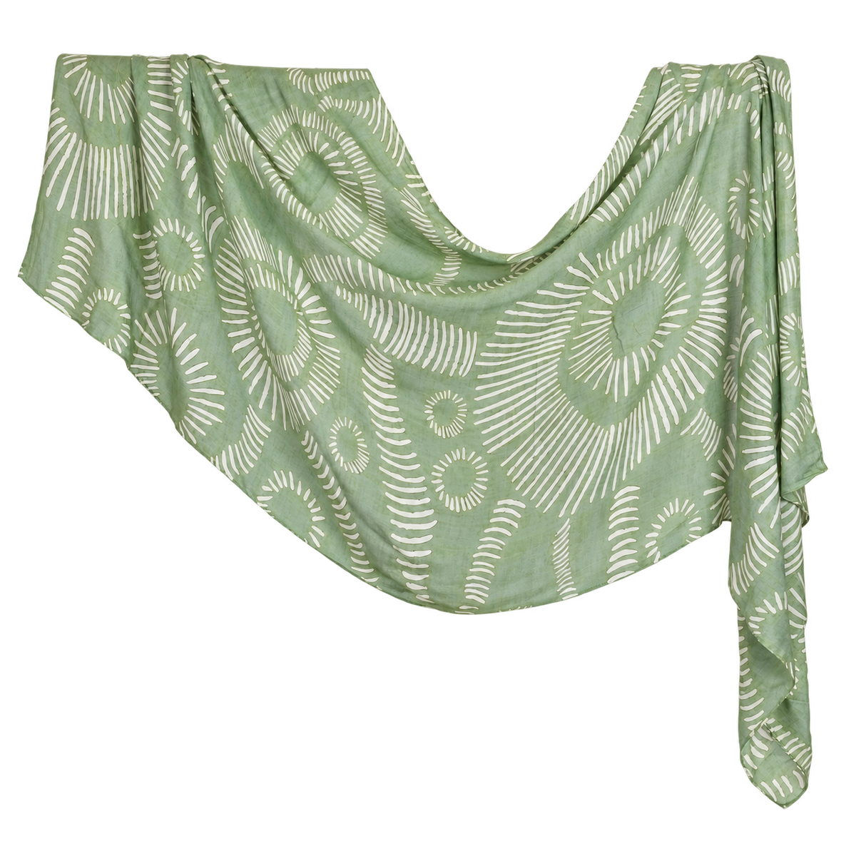 Premium Printed Modal Hijab VI336 showing the full print and drape