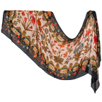Premium Printed Modal Hijab VI355 showing the full print and drape