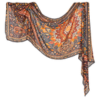 Premium Printed Modal Hijab VL278 showing the full print and drape
