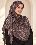 Premium Twill Modal Hijab XV010 worn by a model