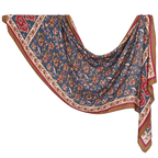 Premium Twill Modal Hijab XV044 showing the full print and drape